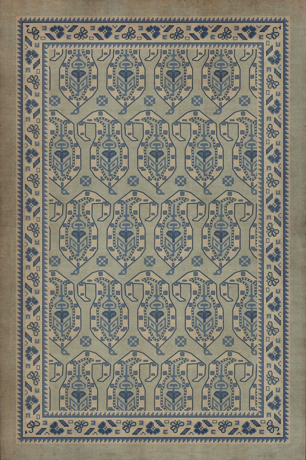 spicher and company persian bazaar kintala albastru rug