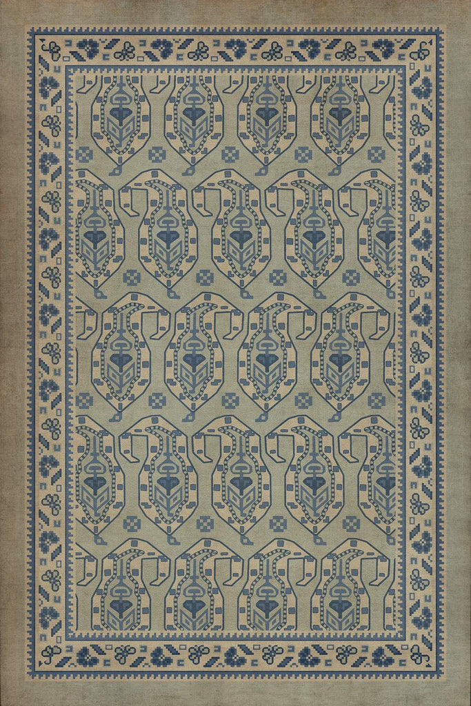 spicher and company persian bazaar kintala albastru rug