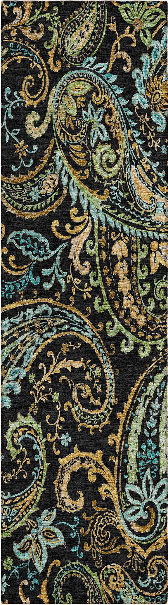 Addison Chantille ACN533 Black Rug