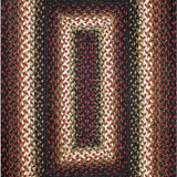 homespice decor jute braided prescott black rug
