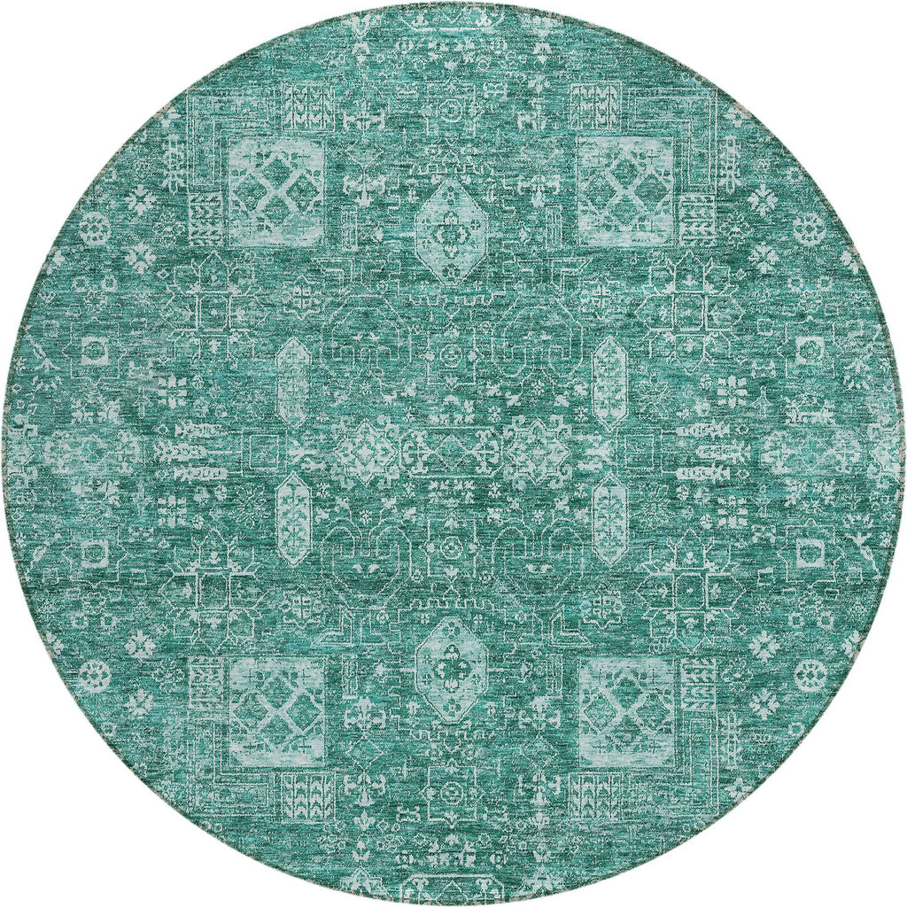 addison chantille acn637 teal rug