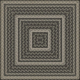 spicher and company classic vinyl pattern 85 such a cozy room braided square rug