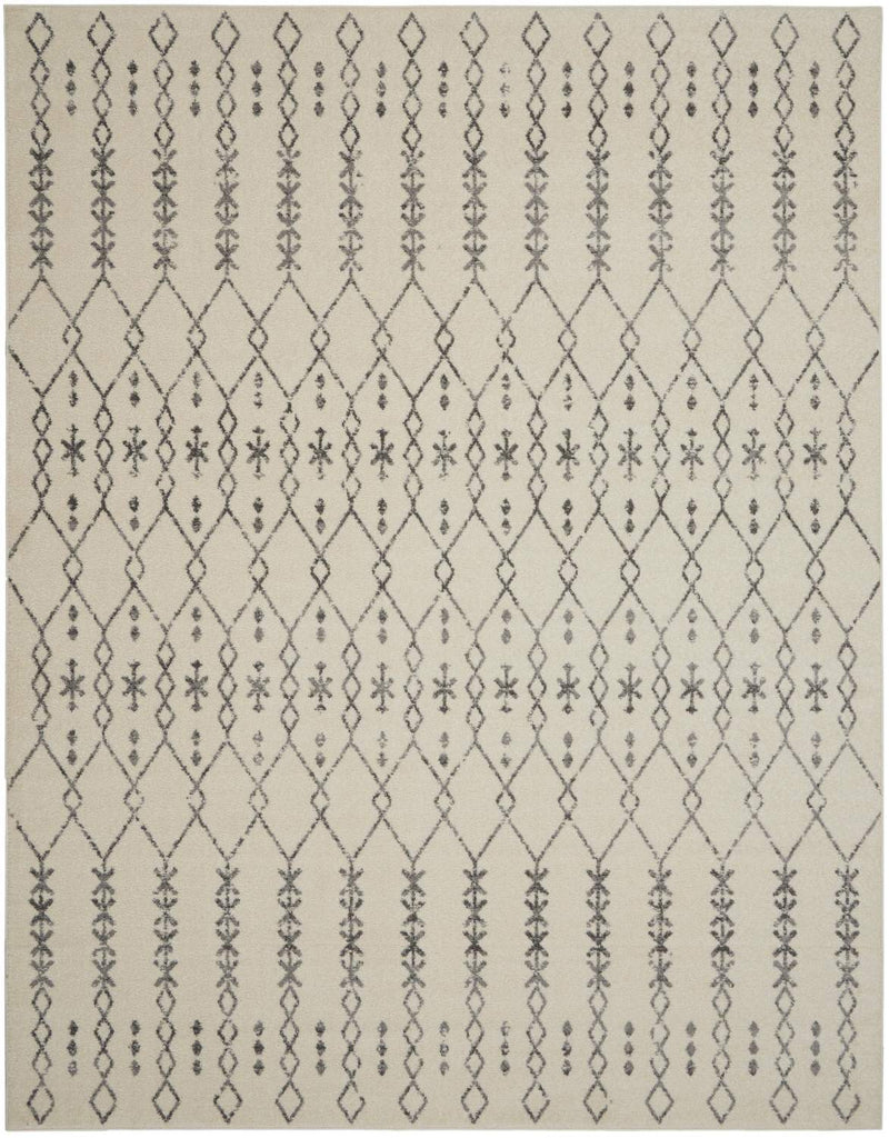 nourison passion psn40 ivory grey rug