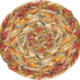 homespice decor jute braided harvest beige rug
