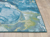 kas oriental illusions 6225 teal rug