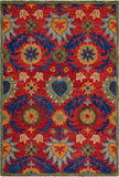 safavieh clearance blossom blm563q red rug