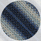 homespice decor ultra durable braided juniper blue rug