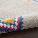 nourison passion psn46 grey multi rug