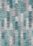 addison chantille acn632 teal rug