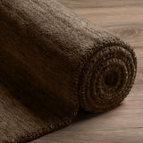 dalyn rafia rf100 chocolate rug