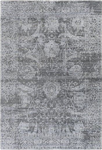 surya rug co lucknow luc 2301 charcoal rug