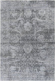 surya rug co lucknow luc 2301 charcoal rug