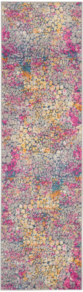 nourison passion psn34 yellow multi rug