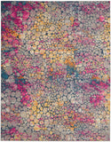 nourison passion psn34 yellow multi rug