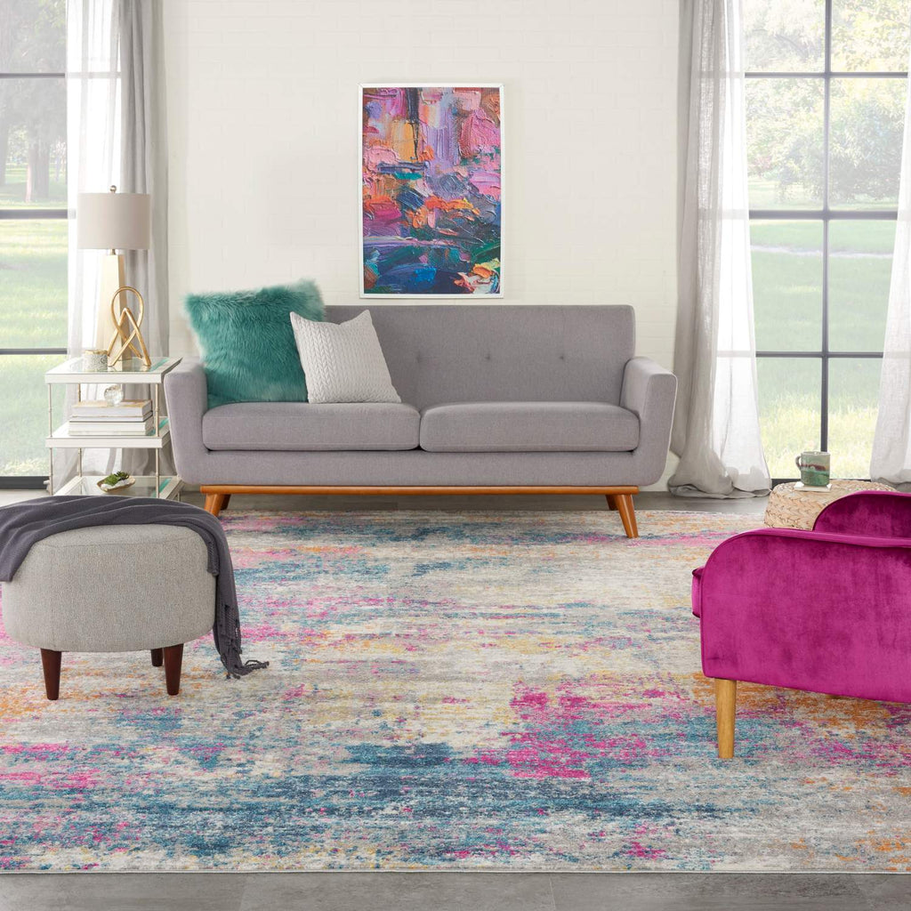 nourison passion psn36 ivory multi rug