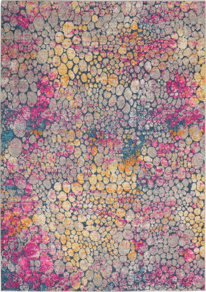 nourison passion psn34 yellow multi rug