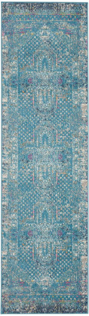 nourison passion psn38 blue rug