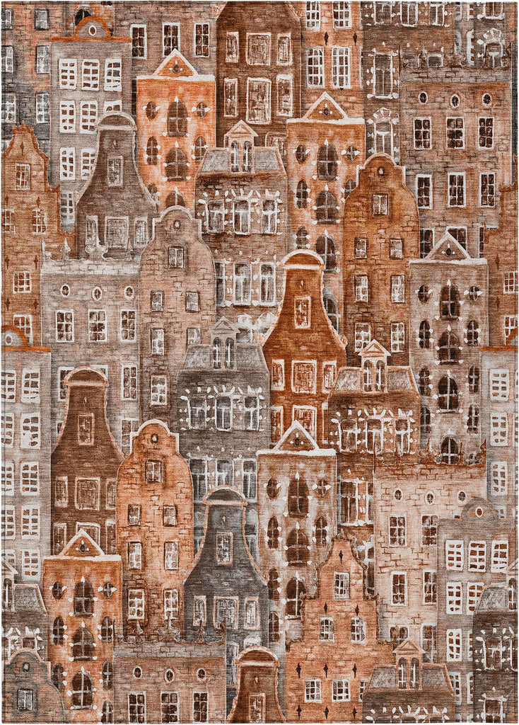 addison chantille acn600 paprika rug
