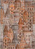 addison chantille acn600 paprika rug