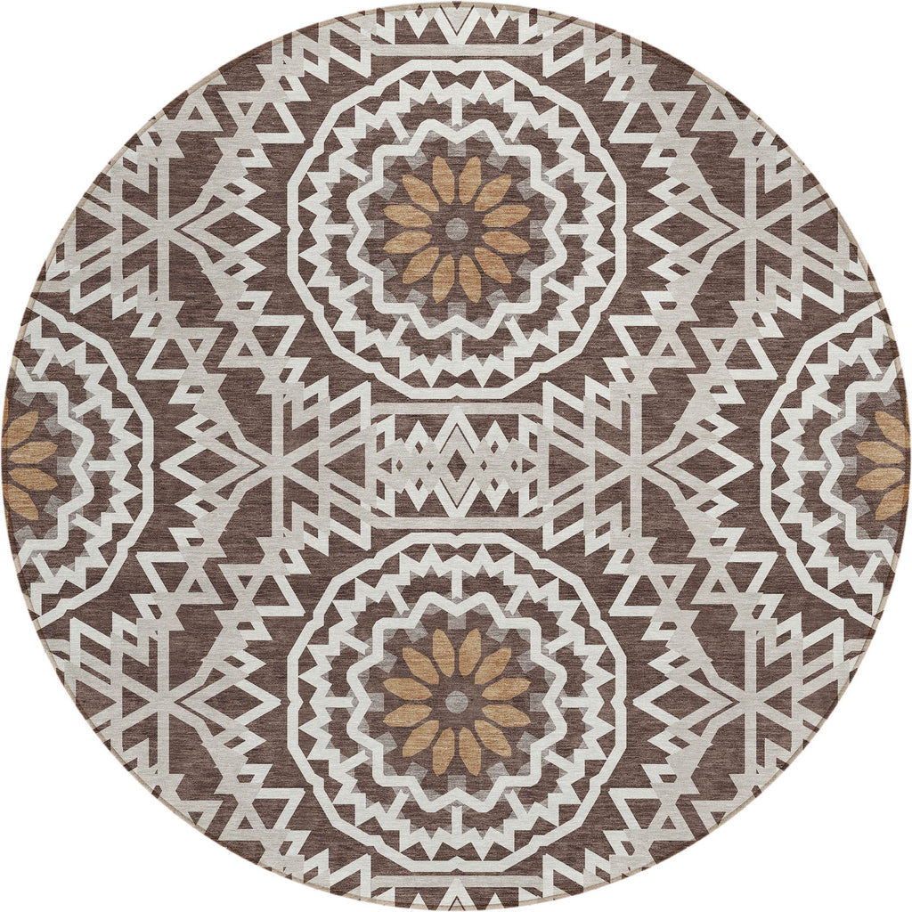 addison chantille acn619 chocolate rug