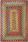 homespice decor jute braided azalea red rug