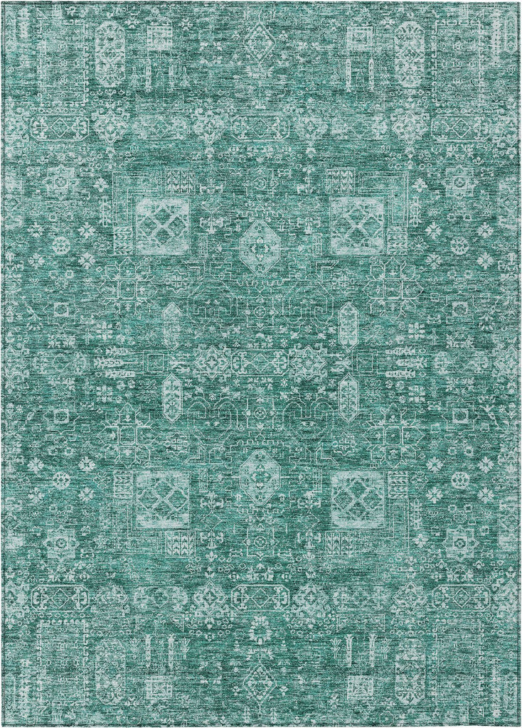 addison chantille acn637 teal rug