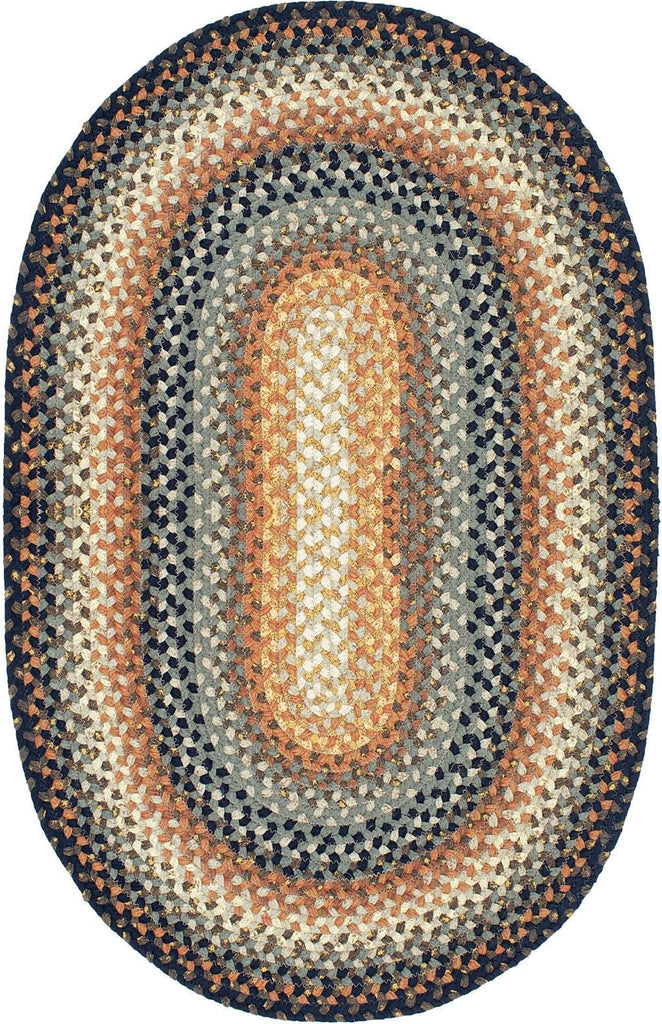 homespice decor cotton braided cocoa bean black rug