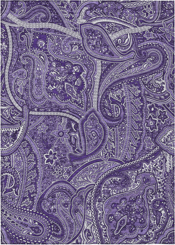 addison chantille acn623 purple rug