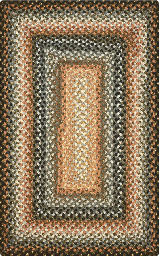 homespice decor cotton braided cocoa bean black rug