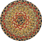 homespice decor jute braided kingston beige rug