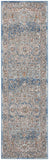 nourison quarry qua11 ivory blue rug