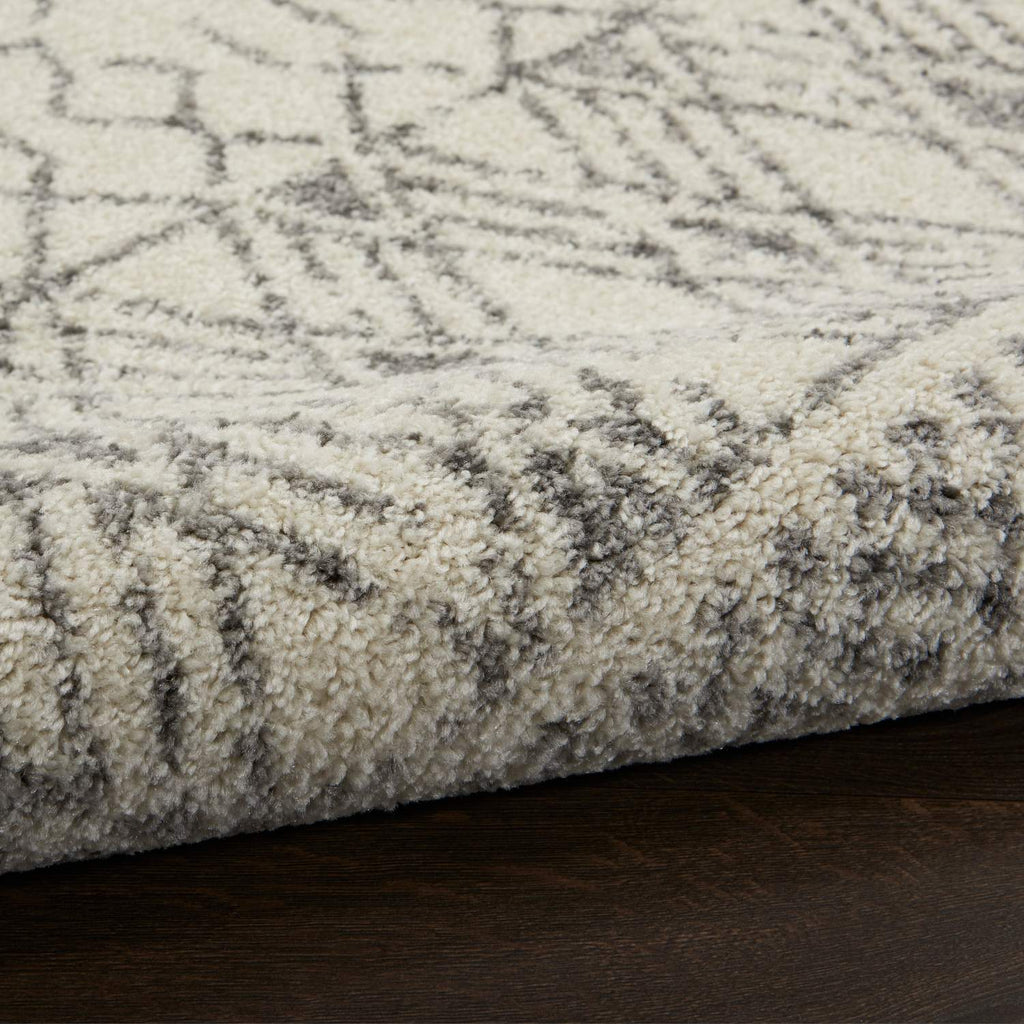 nourison passion psn43 ivory grey rug
