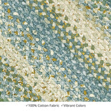 homespice decor cotton braided baja blue rug