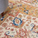 nourison passion psn23 ivory yellow rug