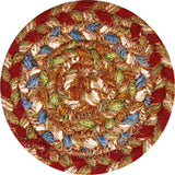 homespice decor jute braided azalea red rug