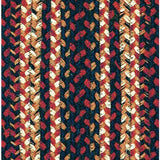 homespice decor jute braided prescott black rug