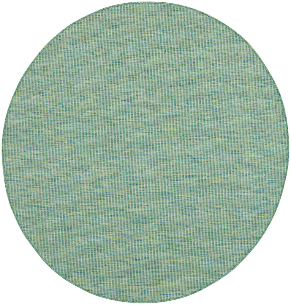 nourison positano pos01 blue green rug