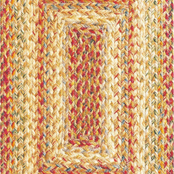 homespice decor jute braided harvest beige rug
