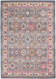 nourison vintage kashan vka05 grey multi rug