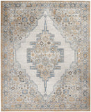 nourison quarry qua09 grey light blue rug