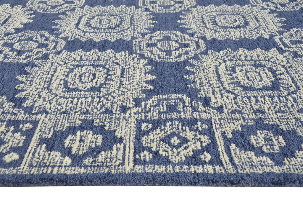kas oriental hudson 2469 navy rug
