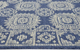 kas oriental hudson 2469 navy rug