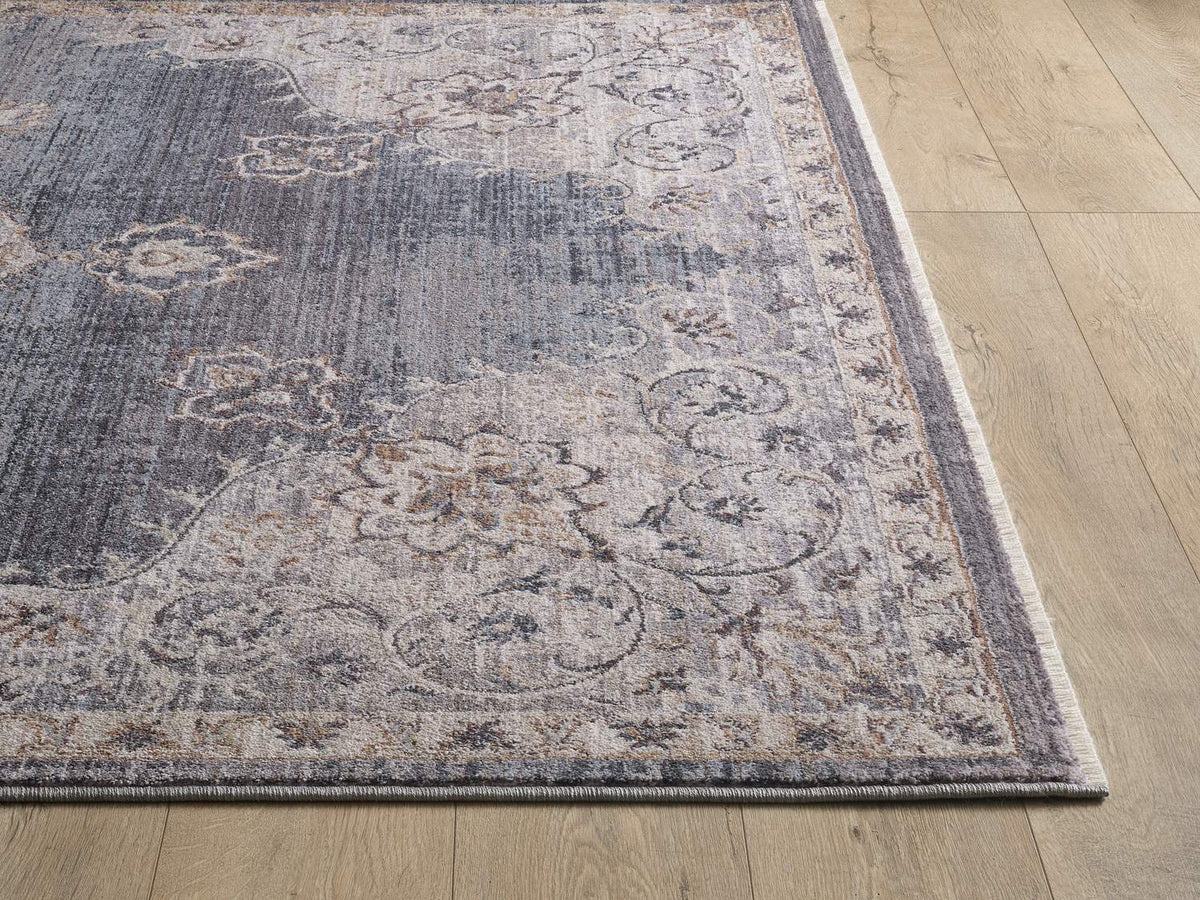 kas oriental adele 8805 grey rug