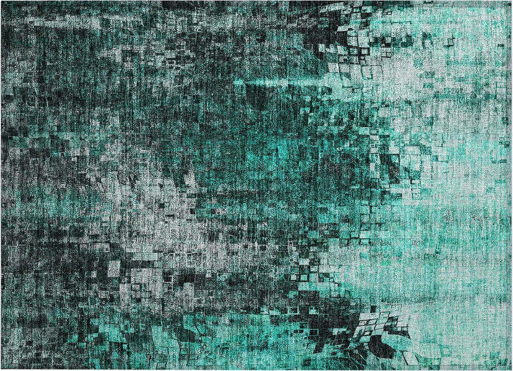 addison chantille acn581 teal rug