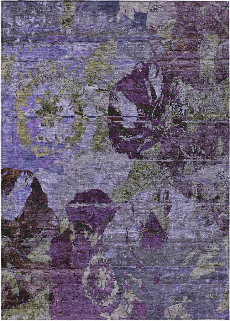 addison chantille acn555 purple rug