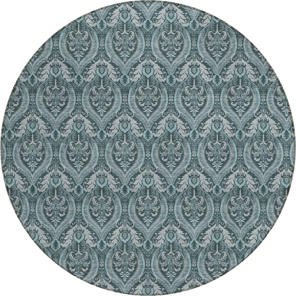 addison chantille acn572 teal rug