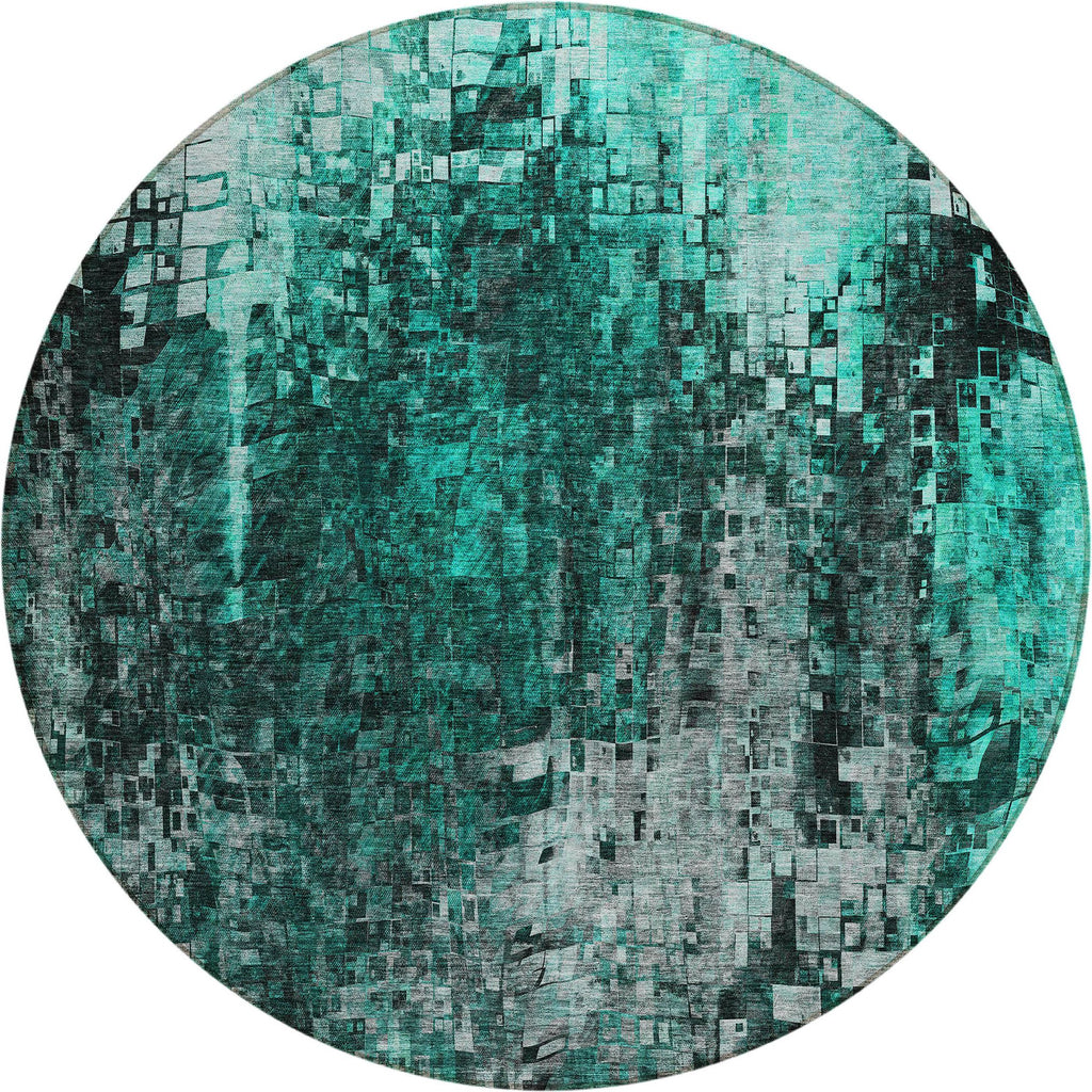 addison chantille acn581 teal rug