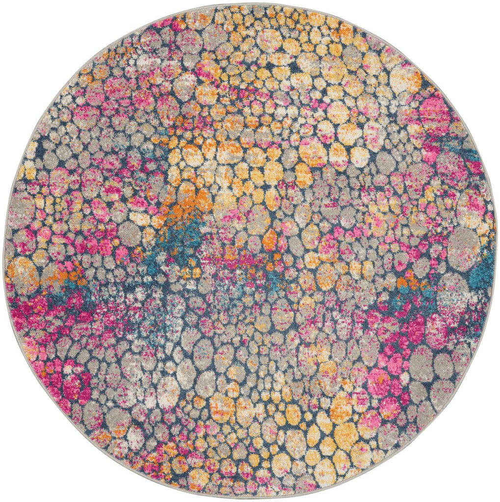 nourison passion psn34 yellow multi rug