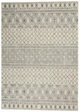 nourison passion psn43 ivory grey rug