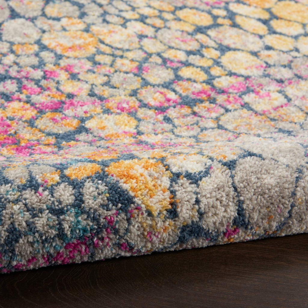 nourison passion psn34 yellow multi rug